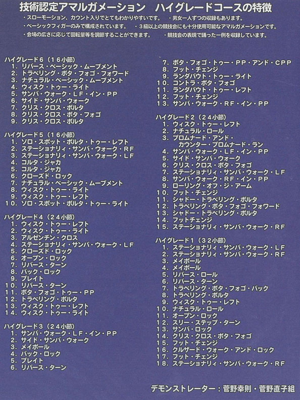 大人気新品をすべて 技術認定ハイグレードコース | Japan Dance Sport Federation 社交ダンス